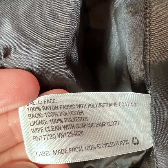 Mossimo Faux Leather Jacket - women’s size XL - black - Picture 2 of 8